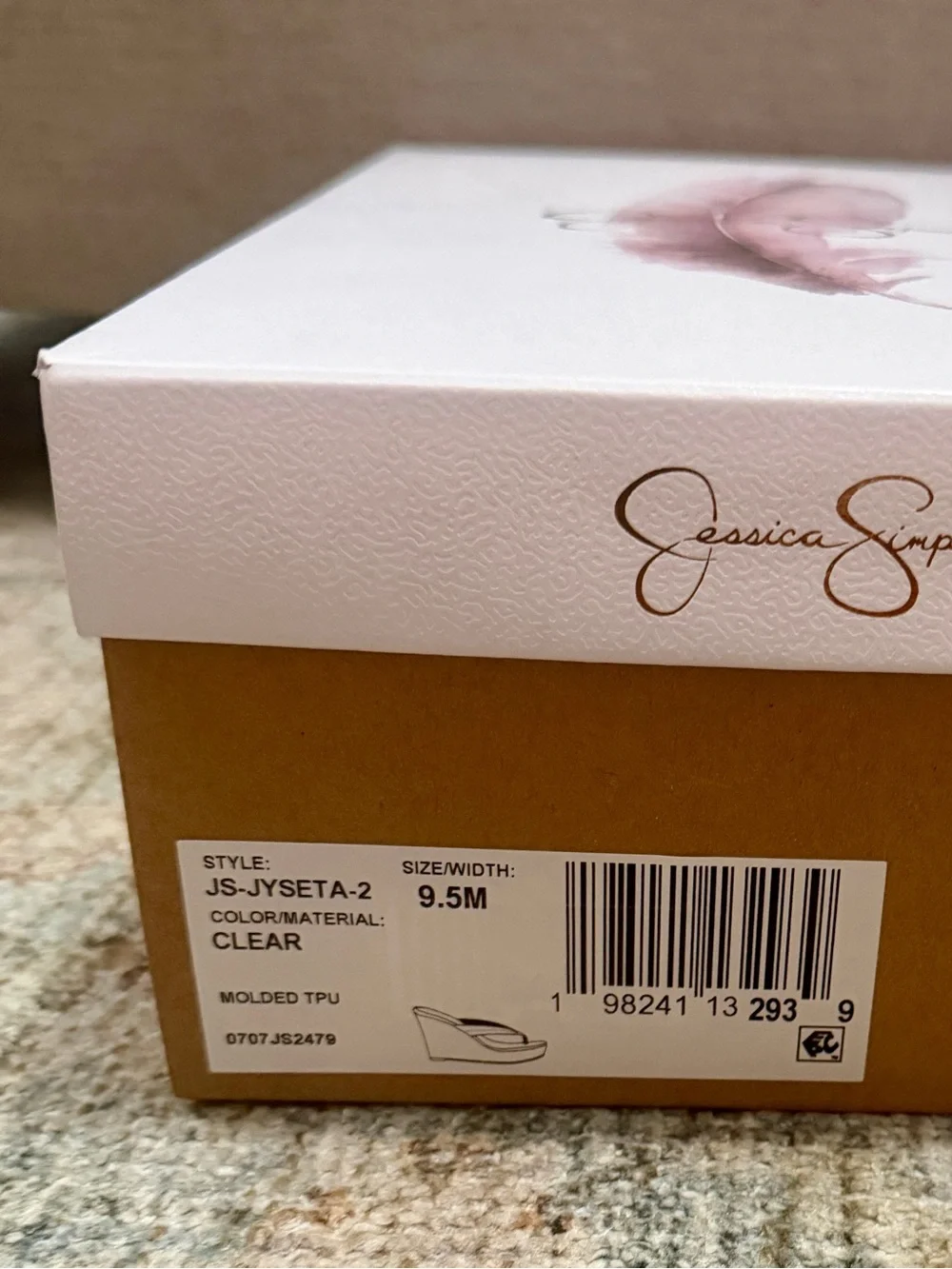 Jessica Simpson slip wedge